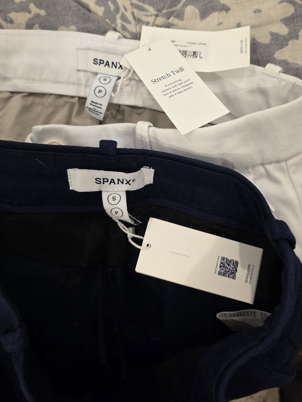 NWT Spanx Soft Twill Shorts